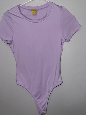 Daisy Lilac Crewneck Bodysuit